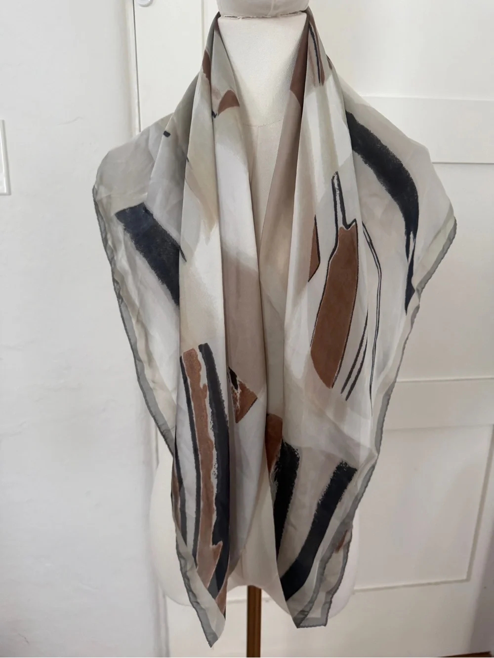 N/A silk scarf